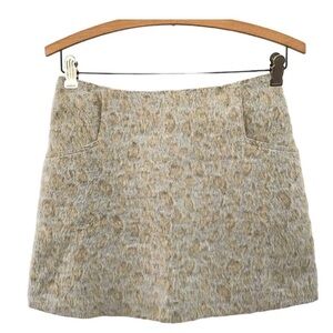 Ecote Snow Leopard Mini Skirt